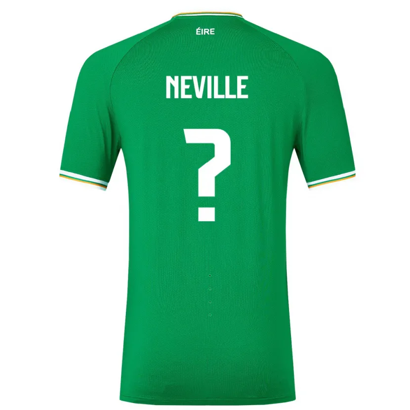 Danxen Damen Irische Harvey Neville #0 Grün Heimtrikot Trikot 24-26 T-Shirt Schweiz