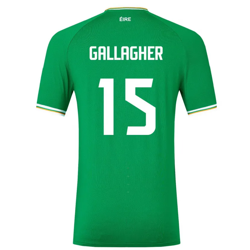 Danxen Damen Irische Oisín Gallagher #15 Grün Heimtrikot Trikot 24-26 T-Shirt Schweiz