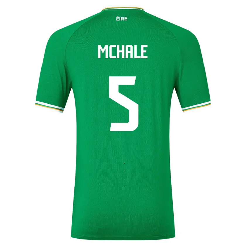 Danxen Damen Irische Sean Mchale #5 Grün Heimtrikot Trikot 24-26 T-Shirt Schweiz