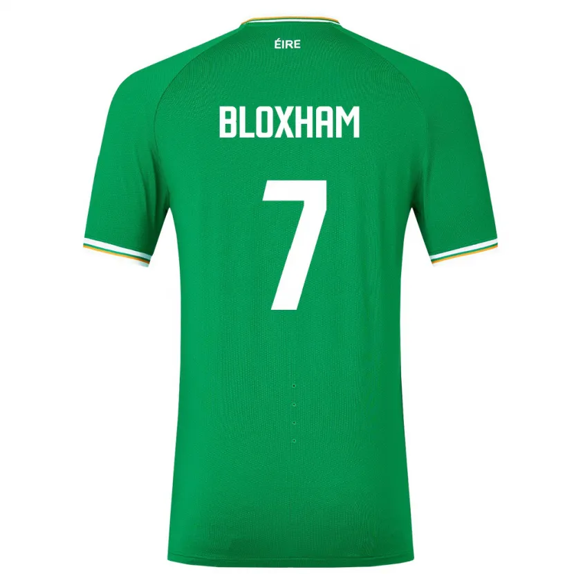 Danxen Damen Irische Tom Bloxham #7 Grün Heimtrikot Trikot 24-26 T-Shirt Schweiz