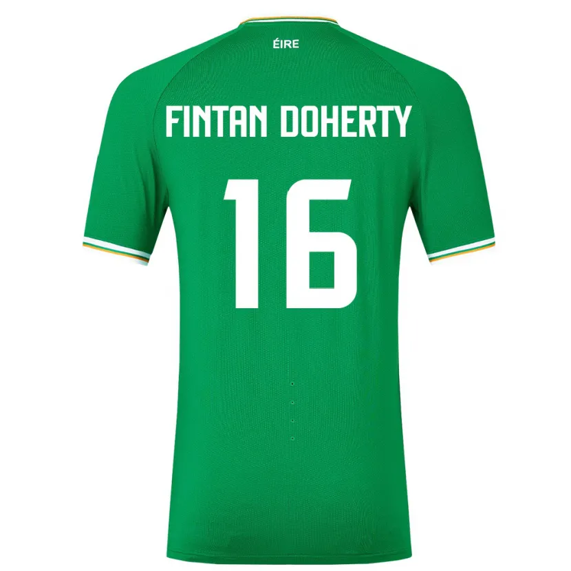 Danxen Damen Irische Fintan Doherty #16 Grün Heimtrikot Trikot 24-26 T-Shirt Schweiz