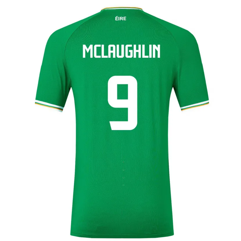 Danxen Damen Irische Erin Mclaughlin #9 Grün Heimtrikot Trikot 24-26 T-Shirt Schweiz