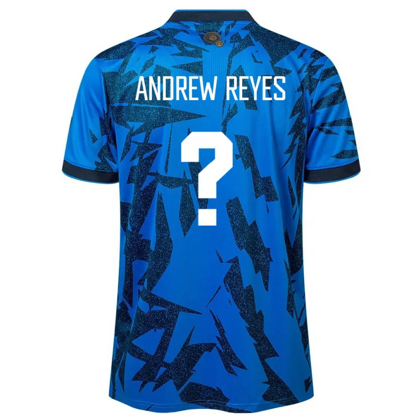 Danxen Damen El Salvador Andrew Reyes #0 Blau Heimtrikot Trikot 24-26 T-Shirt Schweiz