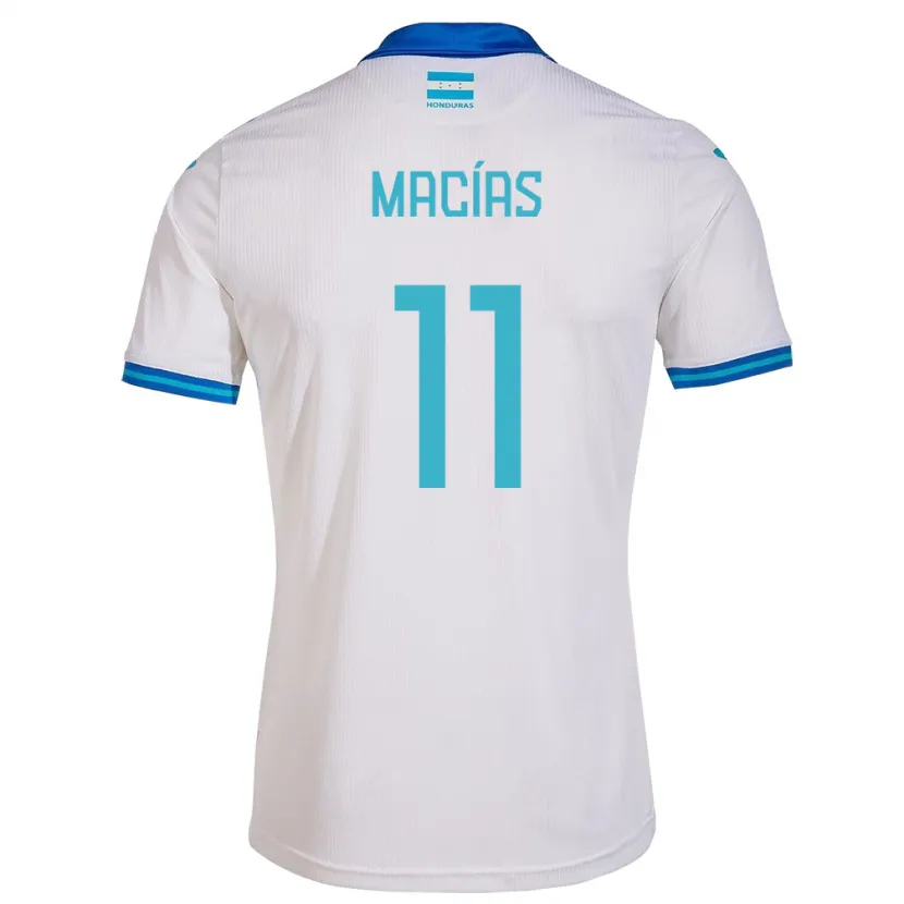 Danxen Damen Honduras Jefryn Macías #11 Weiß Heimtrikot Trikot 24-26 T-Shirt Schweiz