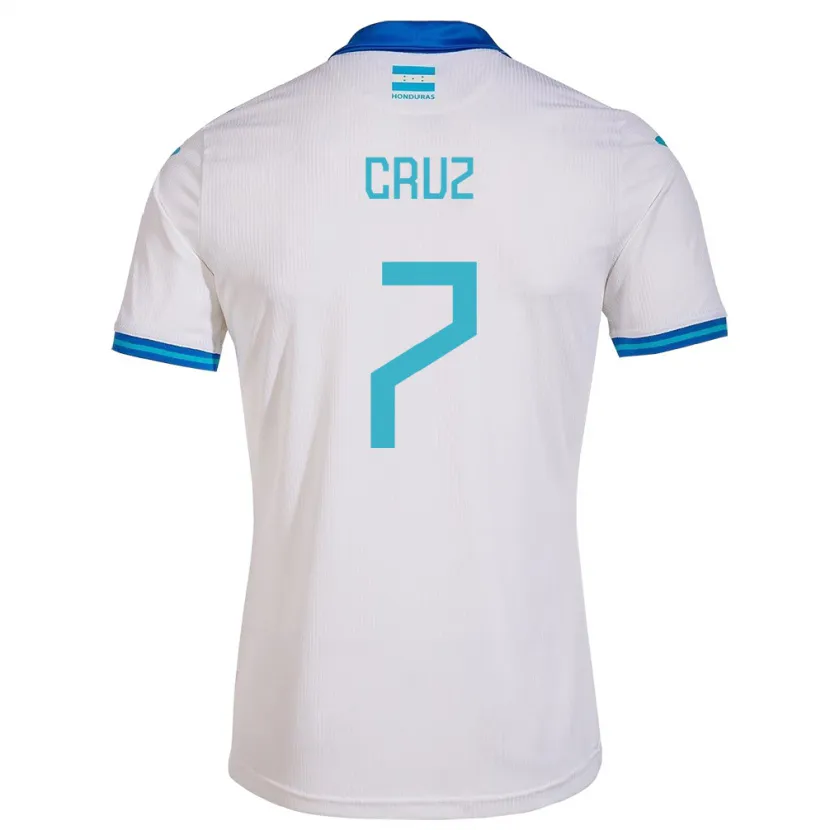 Danxen Damen Honduras Nixon Cruz #7 Weiß Heimtrikot Trikot 24-26 T-Shirt Schweiz