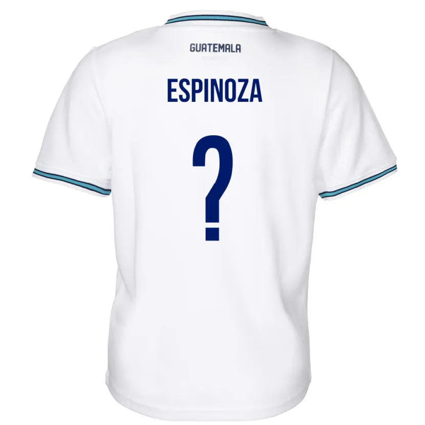 Danxen Damen Guatemala José Espinoza #0 Weiß Heimtrikot Trikot 24-26 T-Shirt Schweiz