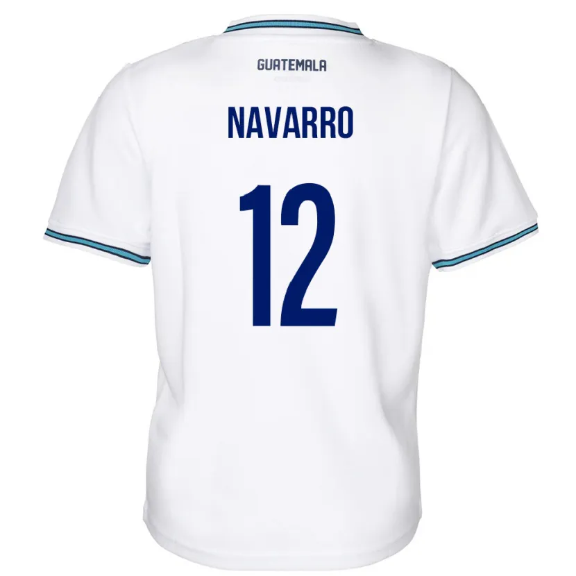 Danxen Damen Guatemala Kenderson Navarro #12 Weiß Heimtrikot Trikot 24-26 T-Shirt Schweiz