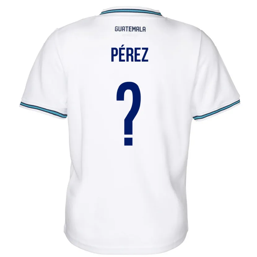 Danxen Damen Guatemala Mary Pérez #0 Weiß Heimtrikot Trikot 24-26 T-Shirt Schweiz