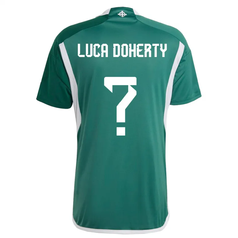 Danxen Damen Nordirland Luca Doherty #0 Grün Heimtrikot Trikot 24-26 T-Shirt Schweiz