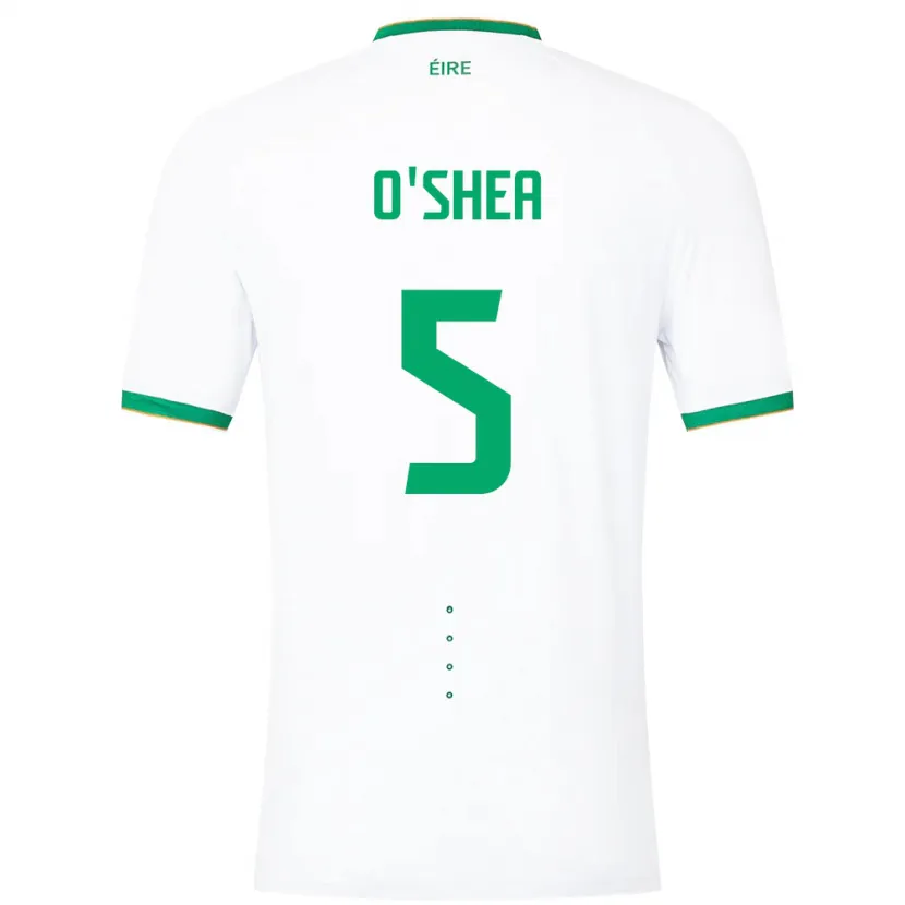 Danxen Damen Irische Dara O'shea #5 Weiß Auswärtstrikot Trikot 24-26 T-Shirt Schweiz