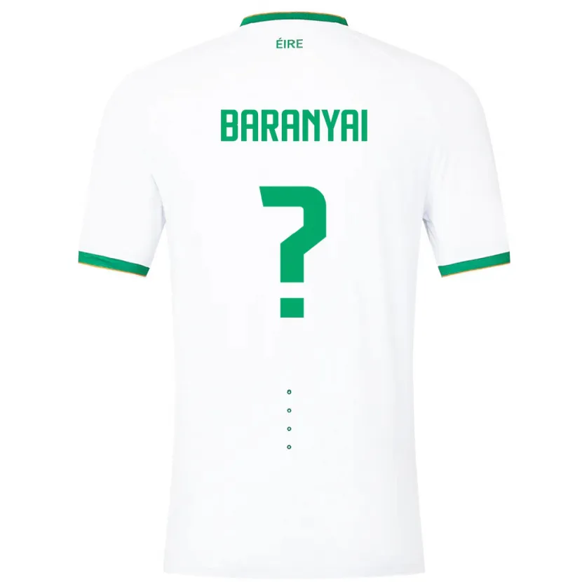 Danxen Damen Irische Patrick Baranyai #0 Weiß Auswärtstrikot Trikot 24-26 T-Shirt Schweiz