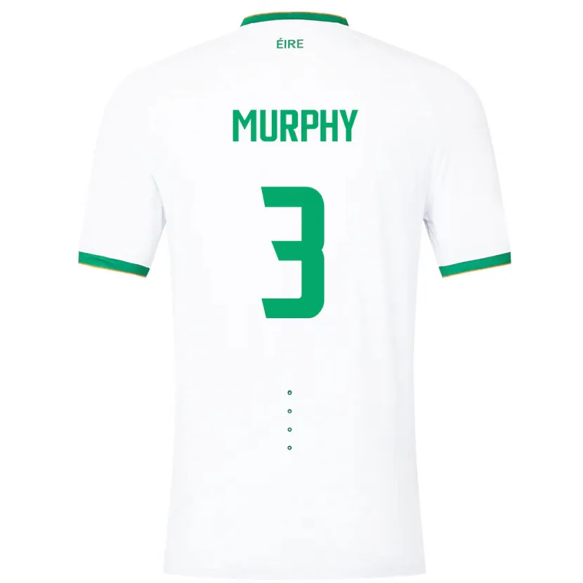 Danxen Damen Irische Alex Murphy #3 Weiß Auswärtstrikot Trikot 24-26 T-Shirt Schweiz