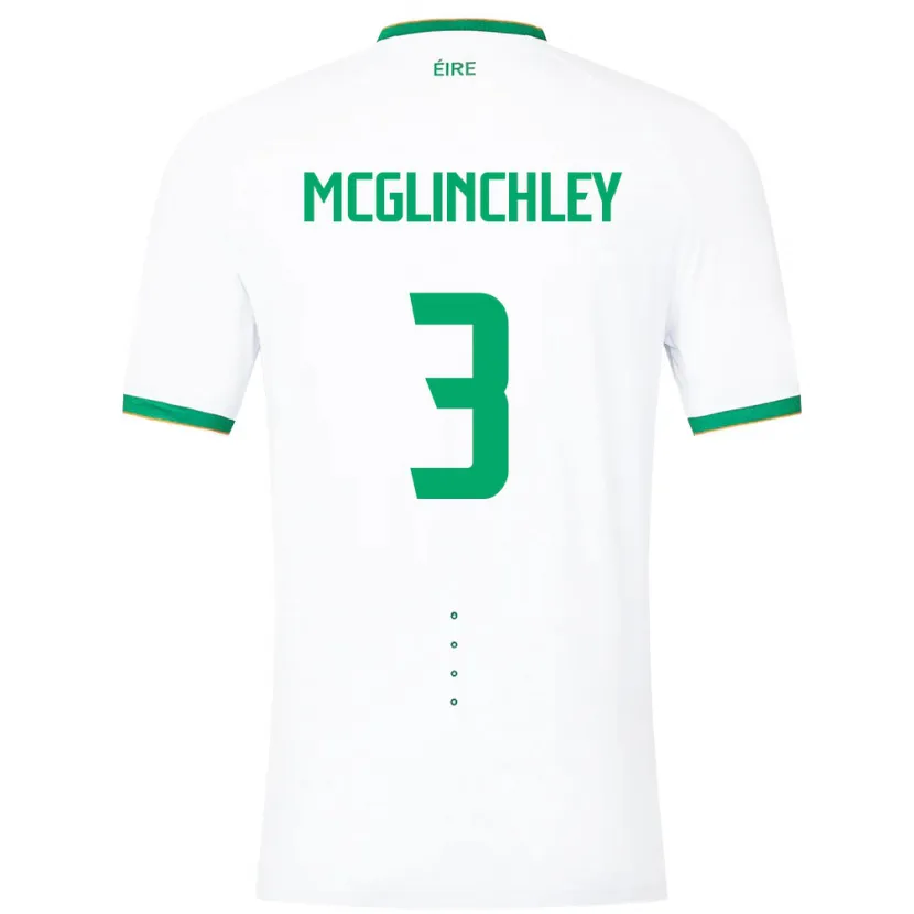 Danxen Damen Irische Harry Mcglinchley #3 Weiß Auswärtstrikot Trikot 24-26 T-Shirt Schweiz