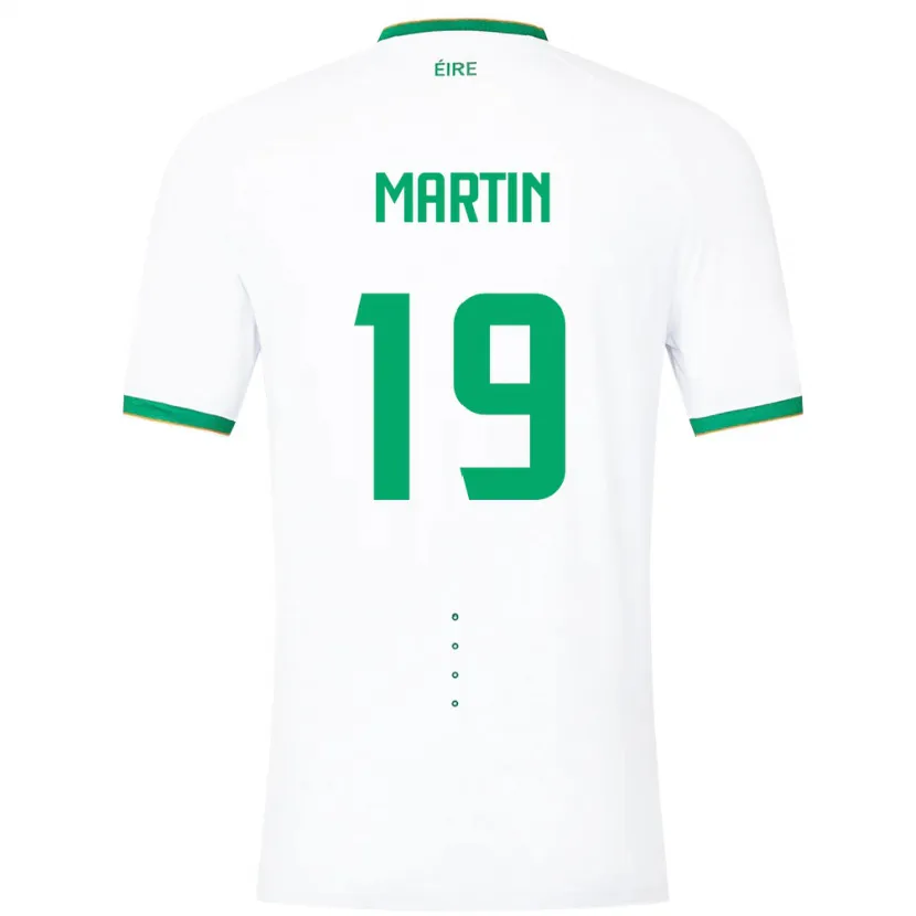 Danxen Damen Irische William Martin #19 Weiß Auswärtstrikot Trikot 24-26 T-Shirt Schweiz