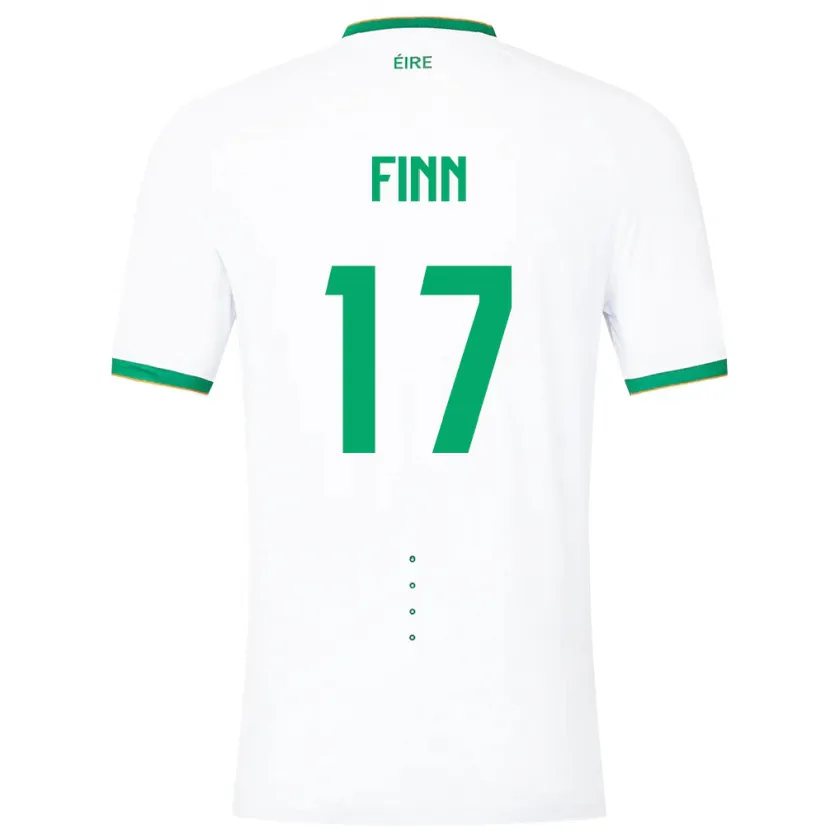 Danxen Damen Irische Jamie Finn #17 Weiß Auswärtstrikot Trikot 24-26 T-Shirt Schweiz