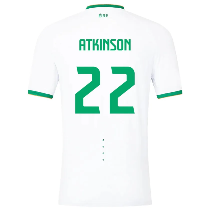 Danxen Damen Irische Isibeal Atkinson #22 Weiß Auswärtstrikot Trikot 24-26 T-Shirt Schweiz