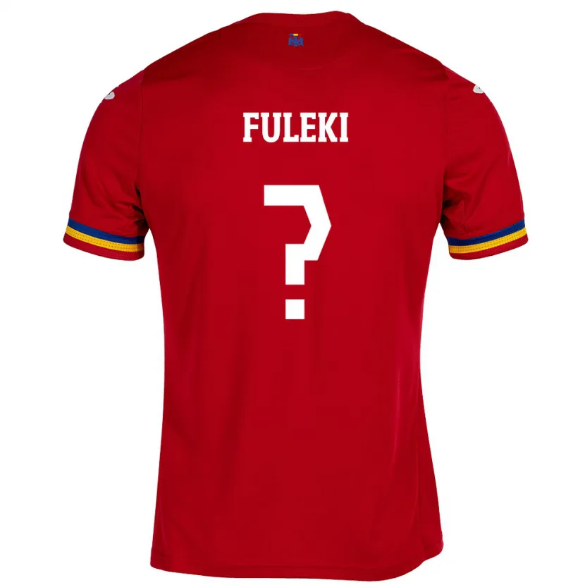 Danxen Damen Rumänische Rafael Fuleki #0 Rot Auswärtstrikot Trikot 24-26 T-Shirt Schweiz