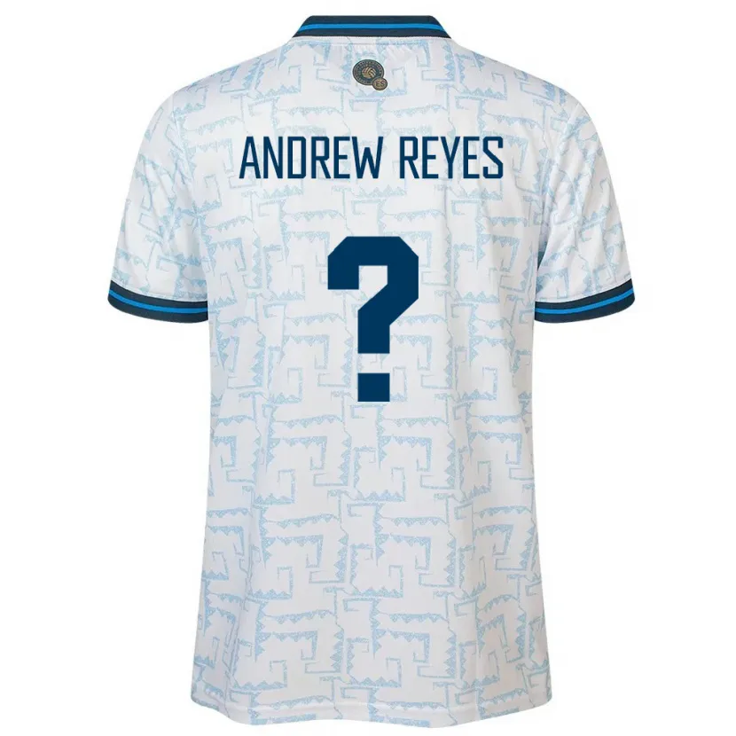 Danxen Damen El Salvador Andrew Reyes #0 Weiß Auswärtstrikot Trikot 24-26 T-Shirt Schweiz
