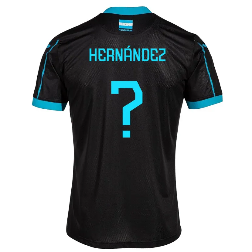 Danxen Damen Honduras Riccy Hernández #0 Schwarz Auswärtstrikot Trikot 24-26 T-Shirt Schweiz