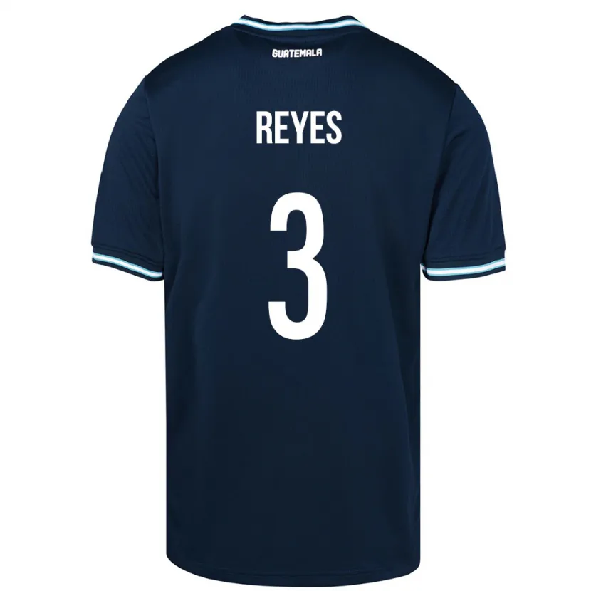 Danxen Damen Guatemala Martha Reyes #3 Blau Auswärtstrikot Trikot 24-26 T-Shirt Schweiz
