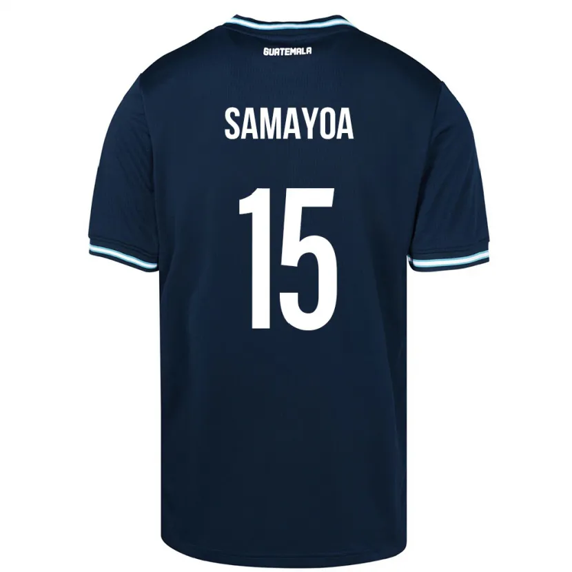 Danxen Damen Guatemala Giselle Samayoa #15 Blau Auswärtstrikot Trikot 24-26 T-Shirt Schweiz