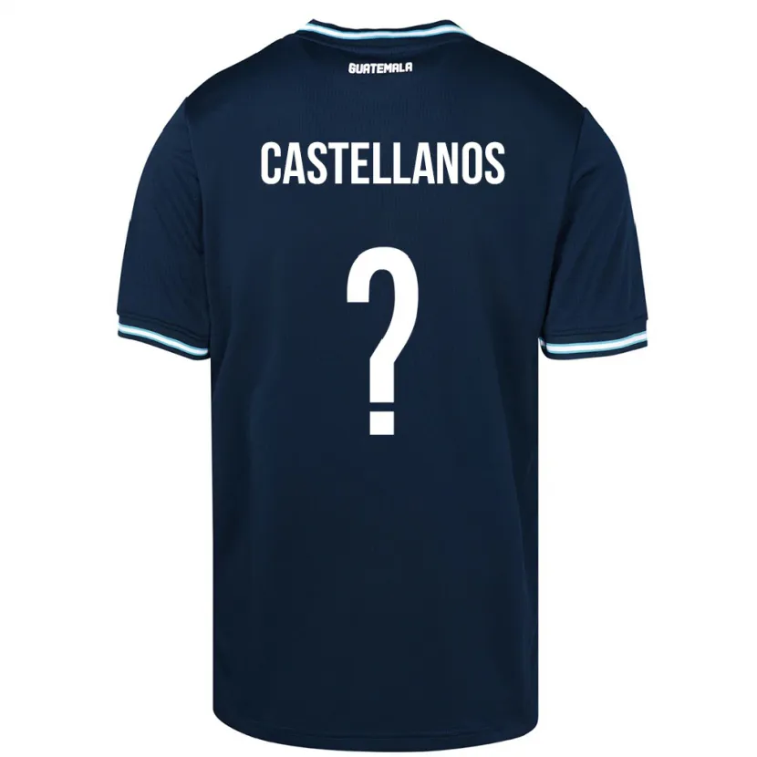 Danxen Damen Guatemala Jezmin Castellanos #0 Blau Auswärtstrikot Trikot 24-26 T-Shirt Schweiz