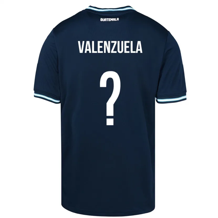 Danxen Damen Guatemala Briana Valenzuela #0 Blau Auswärtstrikot Trikot 24-26 T-Shirt Schweiz