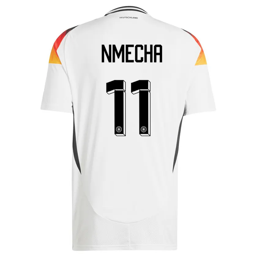 Danxen Kinder Deutschland Lukas Nmecha #11 Weiß Heimtrikot Trikot 24-26 T-Shirt Schweiz
