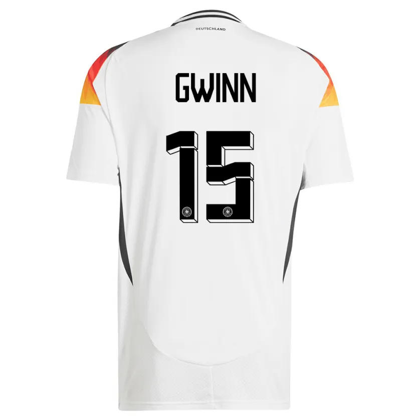Danxen Kinder Deutschland Giulia Gwinn #15 Weiß Heimtrikot Trikot 24-26 T-Shirt Schweiz
