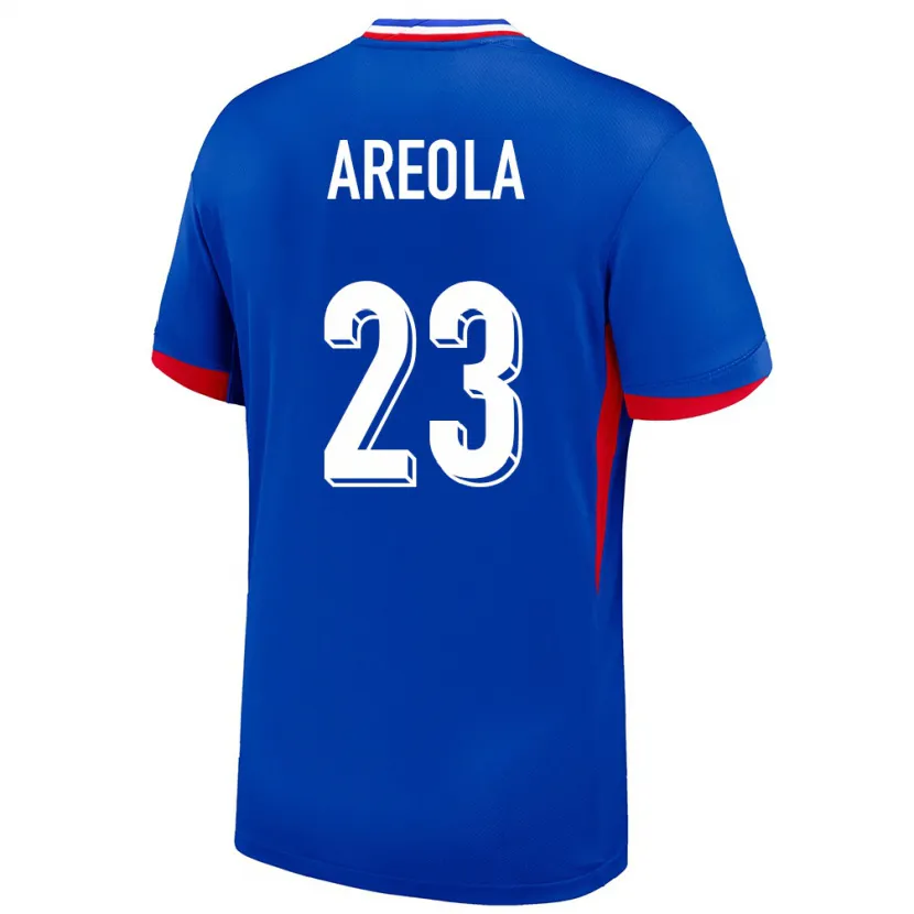 Danxen Kinder Frankreich Alphonse Areola #23 Blau Heimtrikot Trikot 24-26 T-Shirt Schweiz