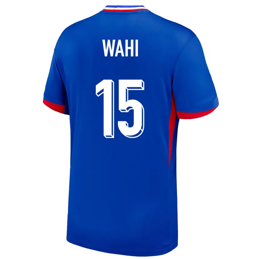 Danxen Kinder Frankreich Elye Wahi #15 Blau Heimtrikot Trikot 24-26 T-Shirt Schweiz