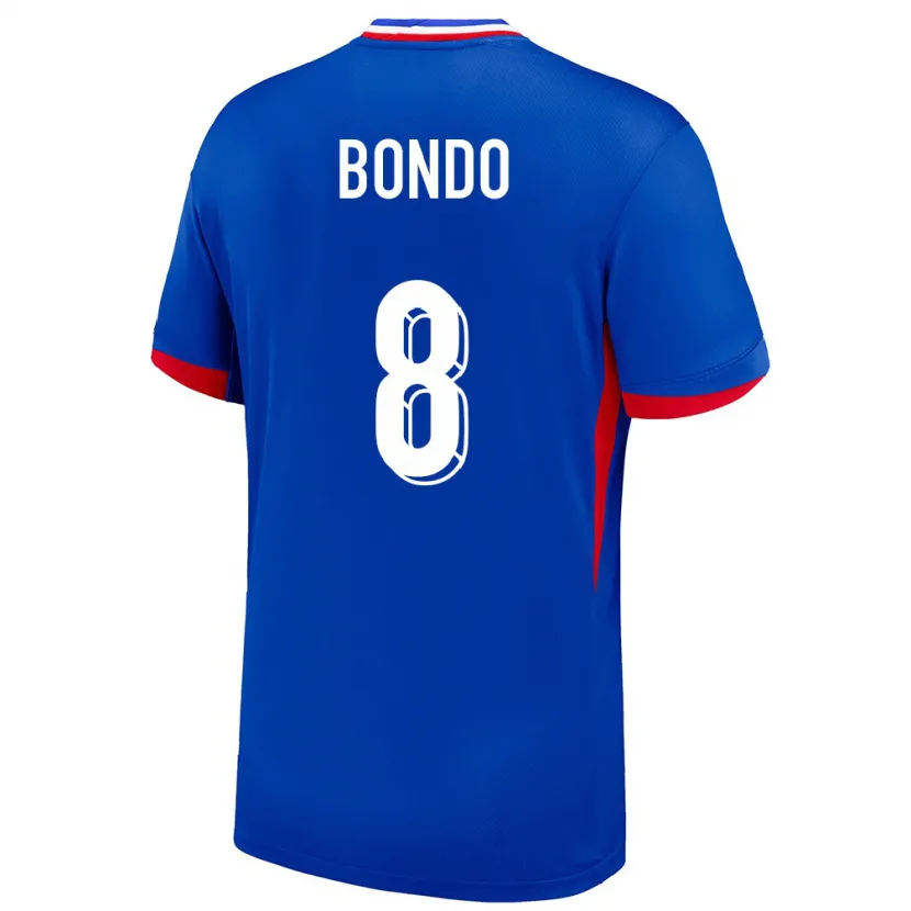 Danxen Kinder Frankreich Warren Bondo #8 Blau Heimtrikot Trikot 24-26 T-Shirt Schweiz