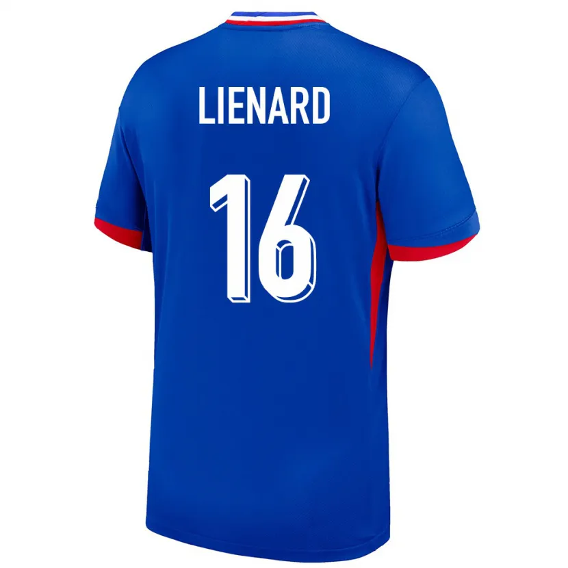 Danxen Kinder Frankreich Yann Lienard #16 Blau Heimtrikot Trikot 24-26 T-Shirt Schweiz