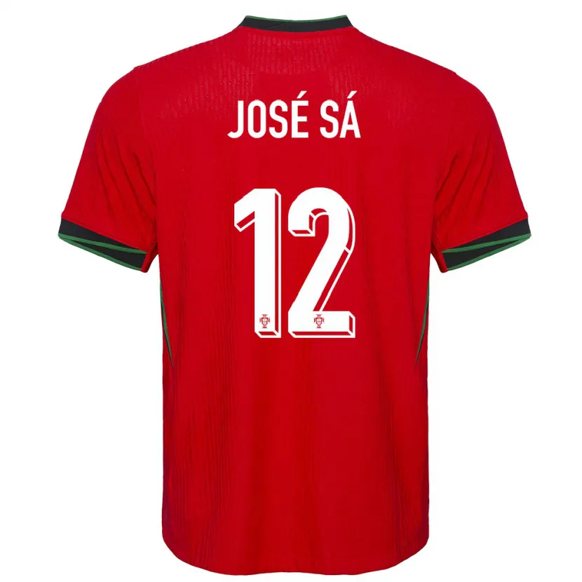 Danxen Kinder Portugal Jose Sa #12 Rot Heimtrikot Trikot 24-26 T-Shirt Schweiz