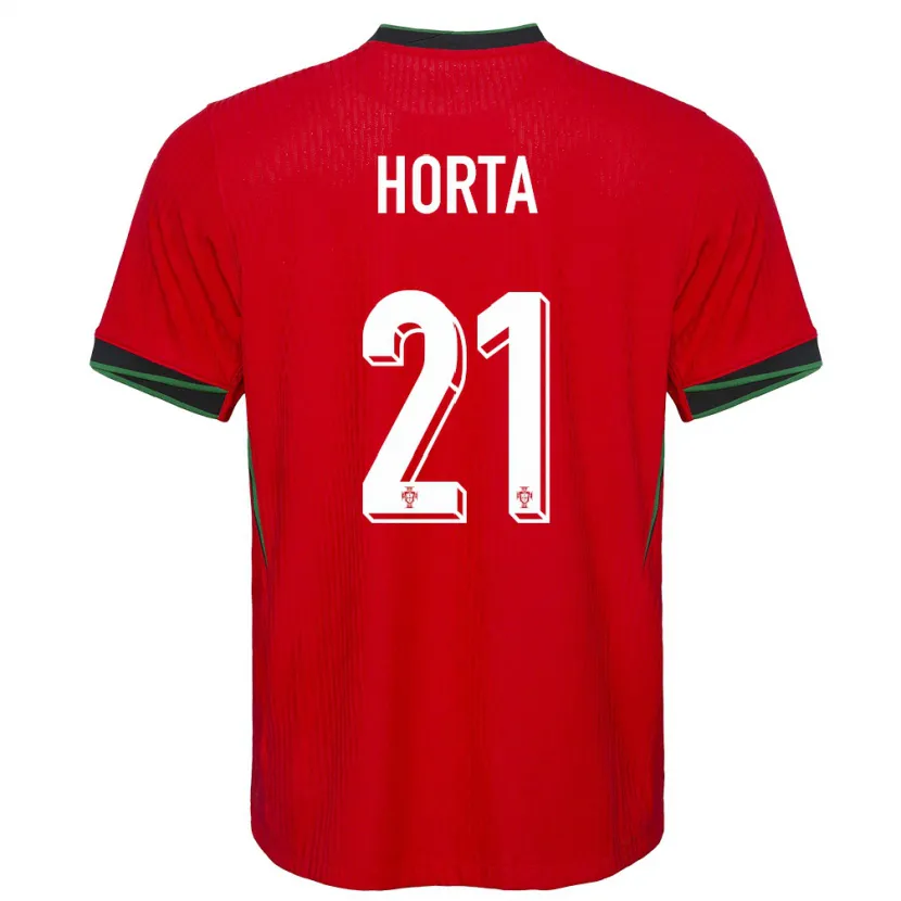 Danxen Kinder Portugal Ricardo Horta #21 Rot Heimtrikot Trikot 24-26 T-Shirt Schweiz