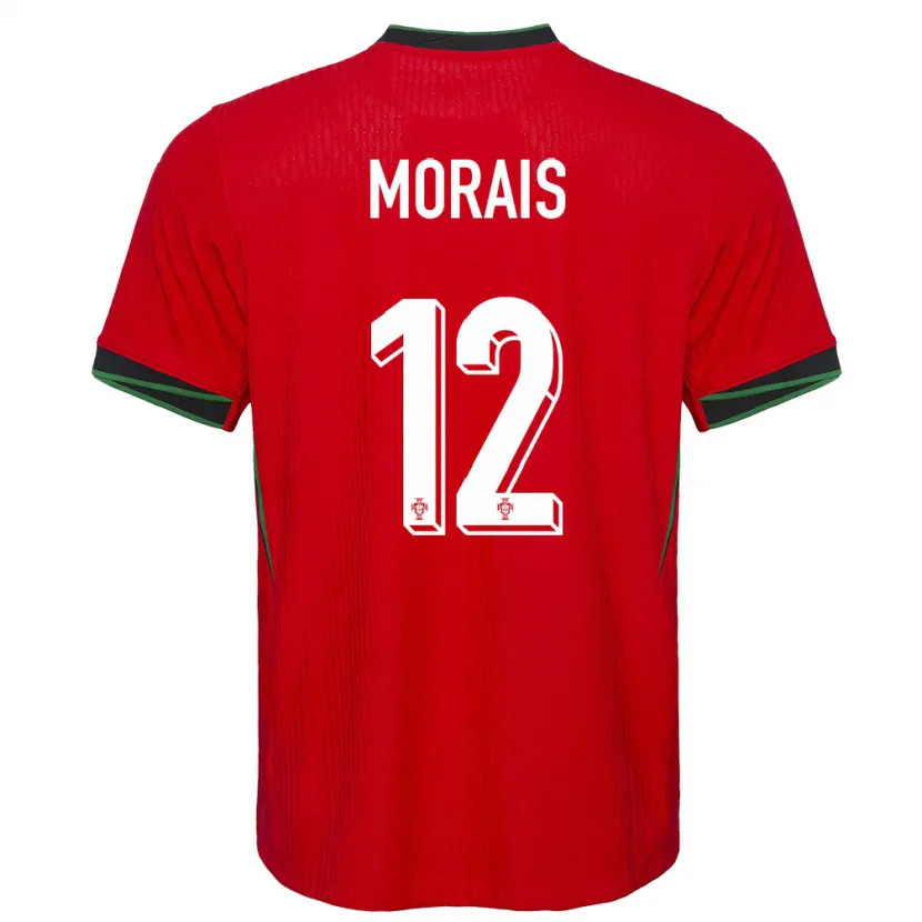 Danxen Kinder Portugal Patricia Morais #12 Rot Heimtrikot Trikot 24-26 T-Shirt Schweiz