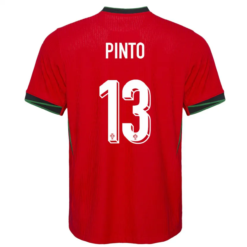 Danxen Kinder Portugal Fatima Pinto #13 Rot Heimtrikot Trikot 24-26 T-Shirt Schweiz