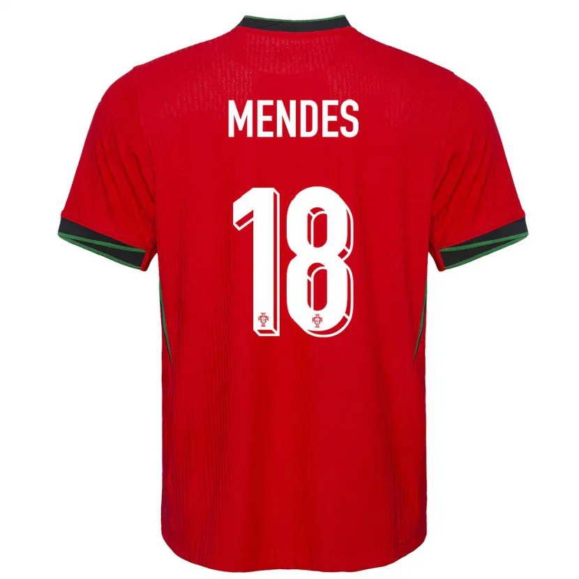 Danxen Kinder Portugal Carolina Mendes #18 Rot Heimtrikot Trikot 24-26 T-Shirt Schweiz