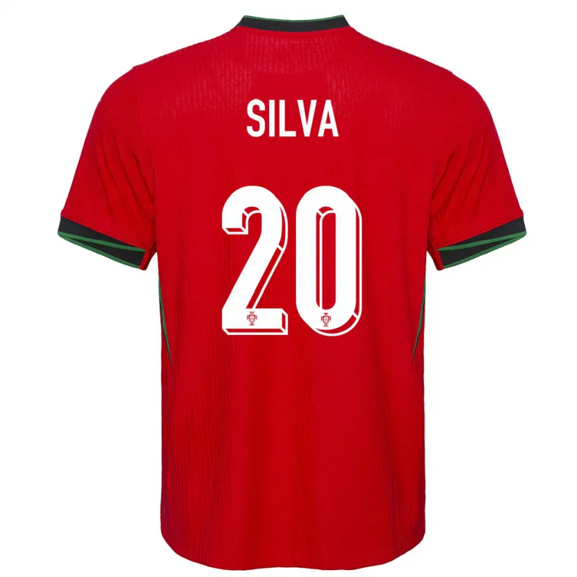 Danxen Kinder Portugal Fabio Silva #20 Rot Heimtrikot Trikot 24-26 T-Shirt Schweiz