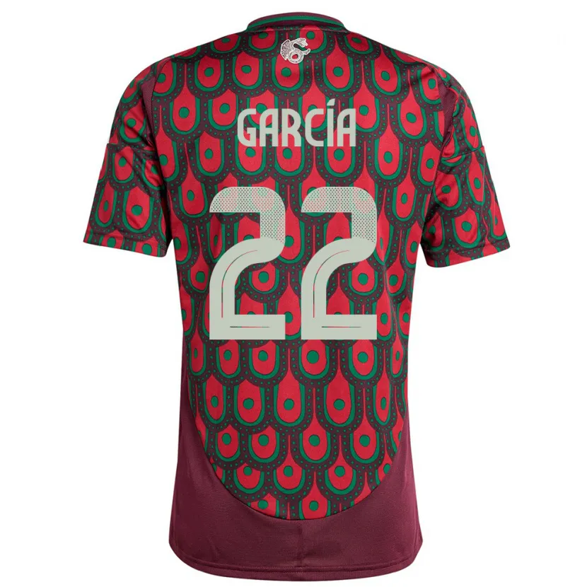Danxen Kinder Mexiko Diana Garcia #22 Kastanienbraun Heimtrikot Trikot 24-26 T-Shirt Schweiz