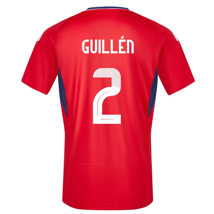 Danxen Kinder Costa Rica Gabriela Guillen #2 Rot Heimtrikot Trikot 24-26 T-Shirt Schweiz