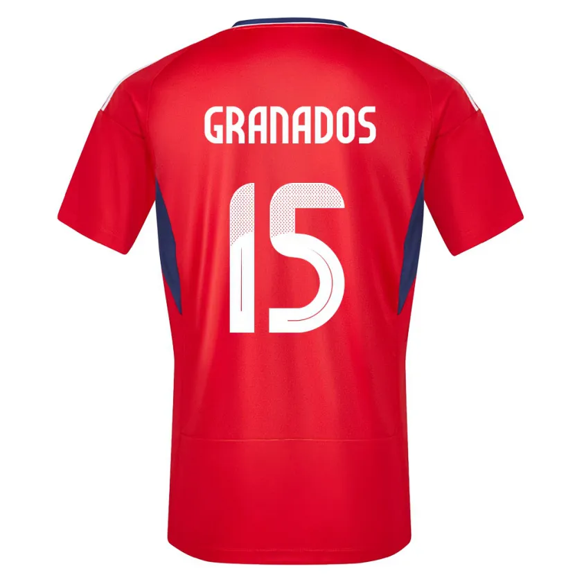 Danxen Kinder Costa Rica Cristin Granados #15 Rot Heimtrikot Trikot 24-26 T-Shirt Schweiz