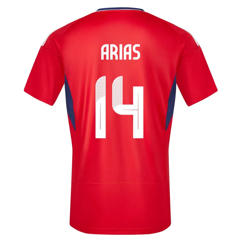 Danxen Kinder Costa Rica Timothy Arias #14 Rot Heimtrikot Trikot 24-26 T-Shirt Schweiz