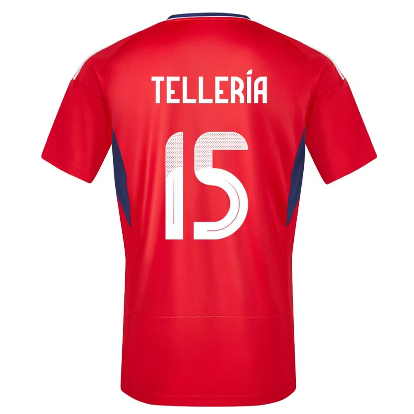 Danxen Kinder Costa Rica Jostin Telleria #15 Rot Heimtrikot Trikot 24-26 T-Shirt Schweiz