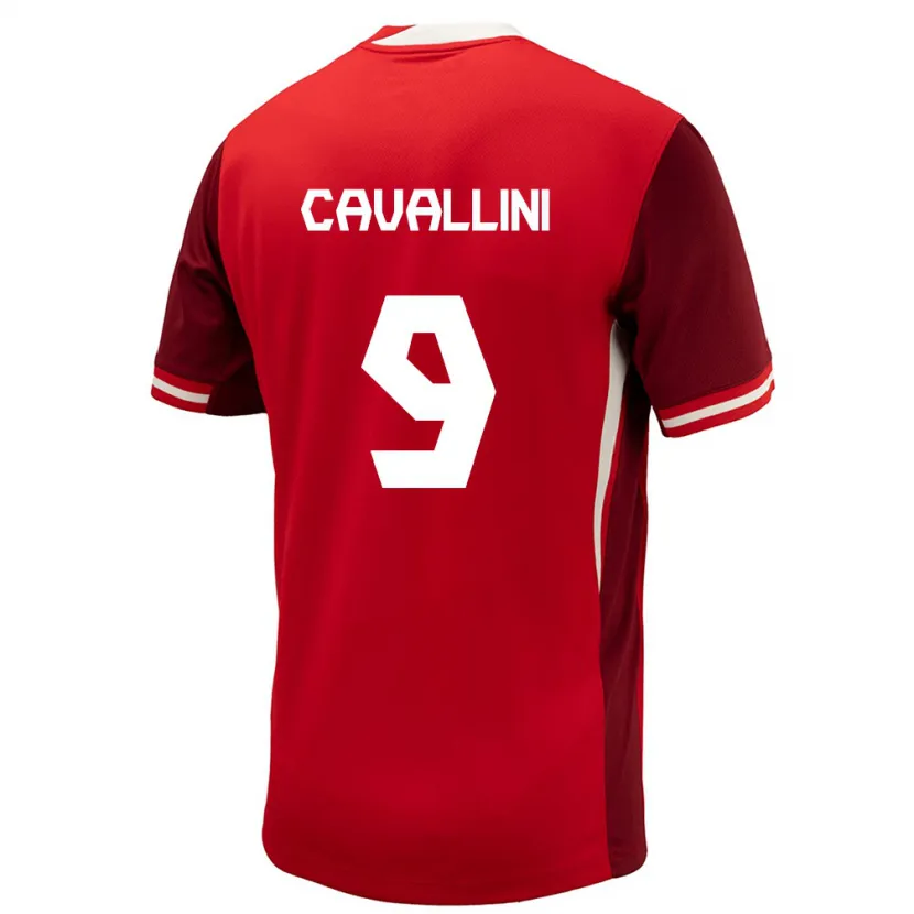 Danxen Kinder Kanada Lucas Cavallini #9 Rot Heimtrikot Trikot 24-26 T-Shirt Schweiz