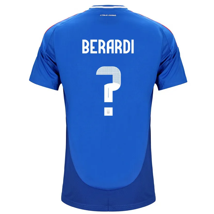 Danxen Kinder Italien Domenico Berardi #0 Blau Heimtrikot Trikot 24-26 T-Shirt Schweiz