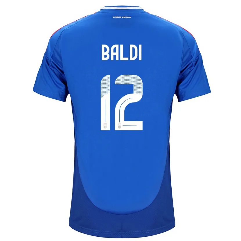 Danxen Kinder Italien Rachele Baldi #12 Blau Heimtrikot Trikot 24-26 T-Shirt Schweiz