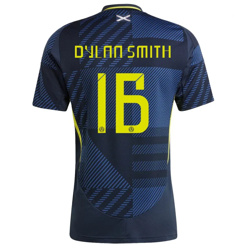 Danxen Kinder Schottland Dylan Smith #16 Dunkelblau Heimtrikot Trikot 24-26 T-Shirt Schweiz