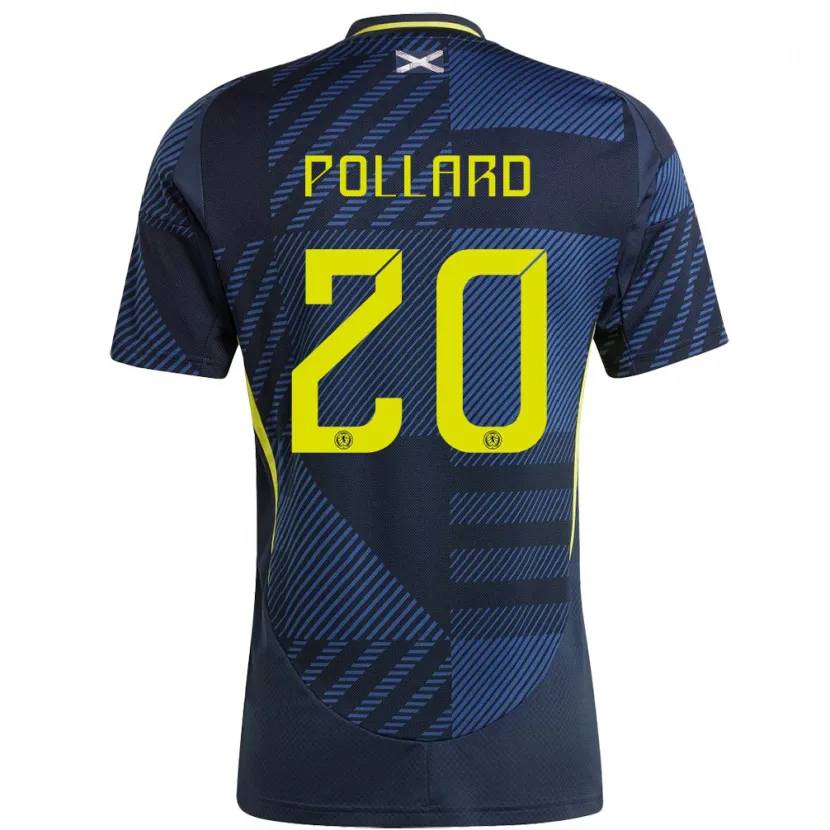Danxen Kinder Schottland Lancelot Pollard #20 Dunkelblau Heimtrikot Trikot 24-26 T-Shirt Schweiz
