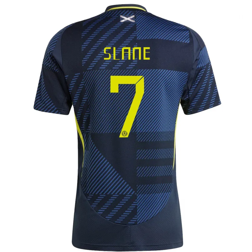 Danxen Kinder Schottland Paul Slane #7 Dunkelblau Heimtrikot Trikot 24-26 T-Shirt Schweiz